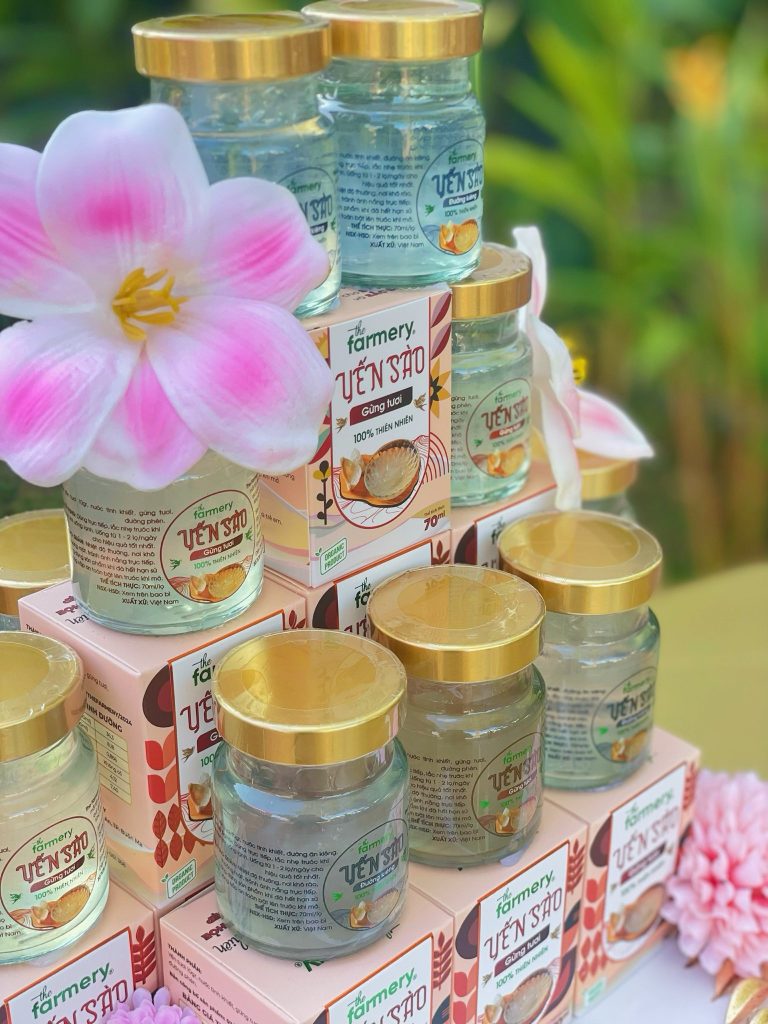Yến hũ gừng tươi