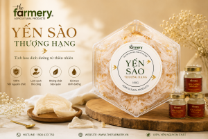 Yến sào The Farmery trở thành lựa chọn hàng đầu của nhiều gia đình nhờ nguồn dinh dưỡng quý giá, nguyên chất và an toàn.